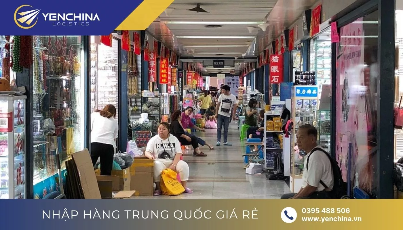 Chợ Quảng Châu chuyên phụ kiện thời trang Chàm Sấy