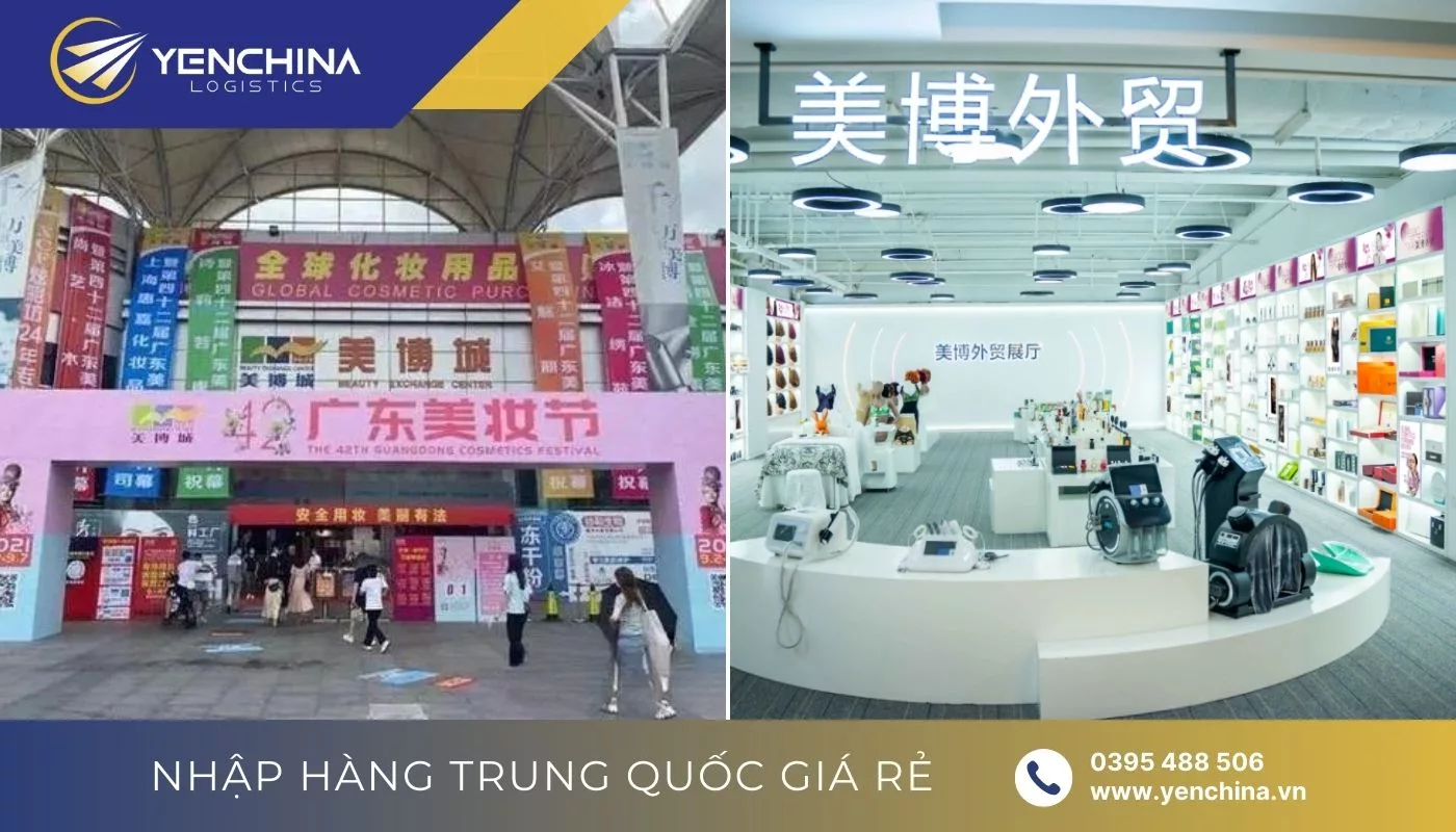 Chợ mỹ phẩm Guangzhou Mei Bo Cheng