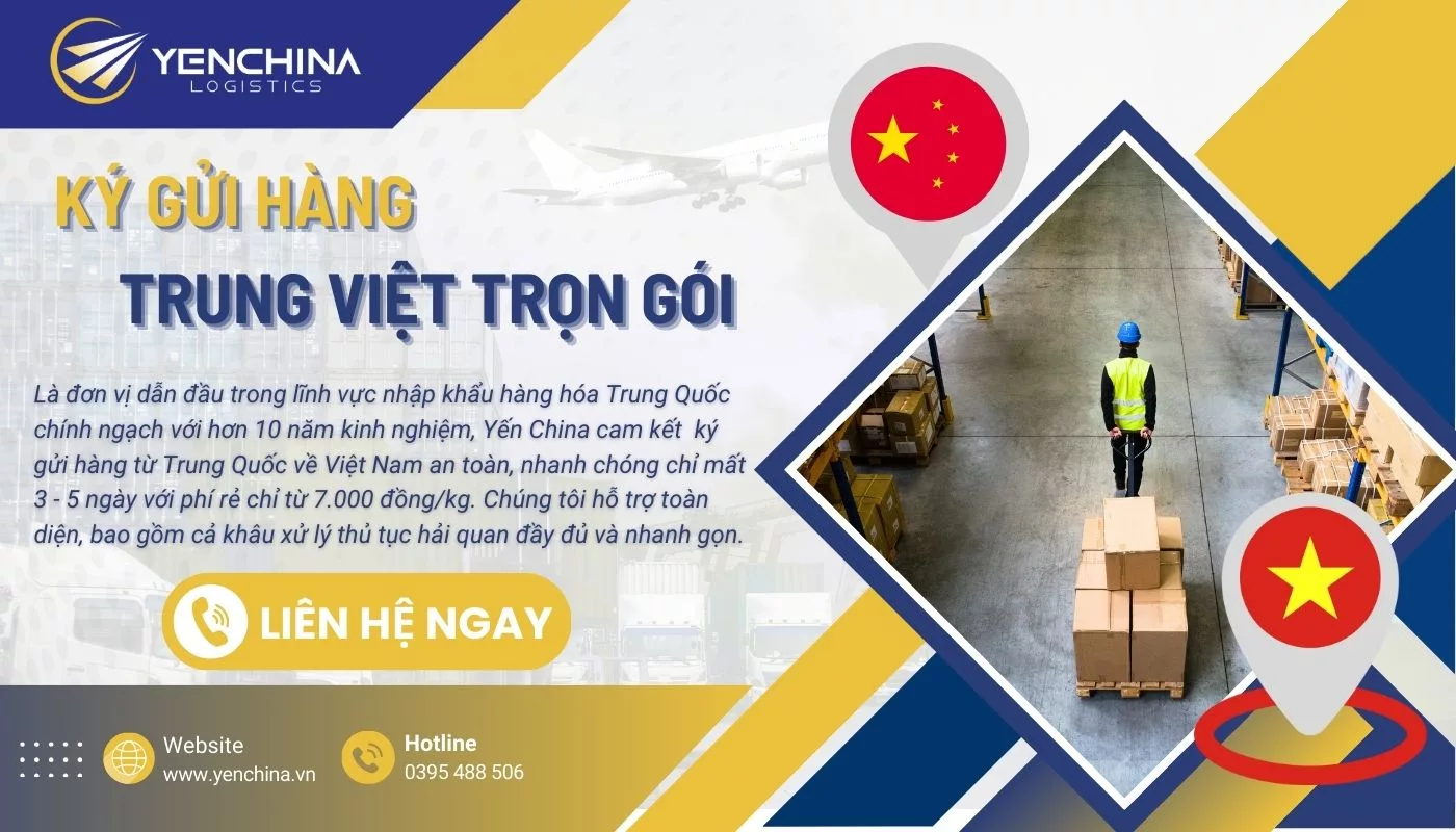 Dịch vụ ký gửi hàng Trung - Việt trọn gói của Yến China phí rẻ Dịch vụ ký gửi hàng Trung - Việt trọn gói của Yến China phí rẻ