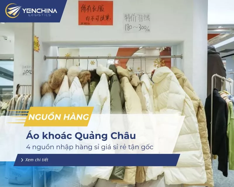 Nguồn hàng áo khoác Quảng Châu