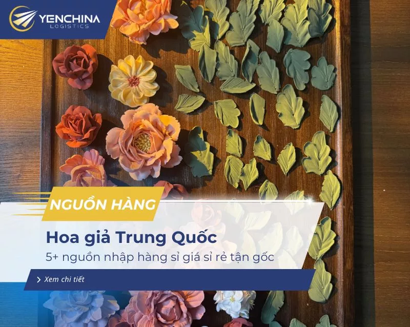 Nguồn hàng hoa giả Trung Quốc
