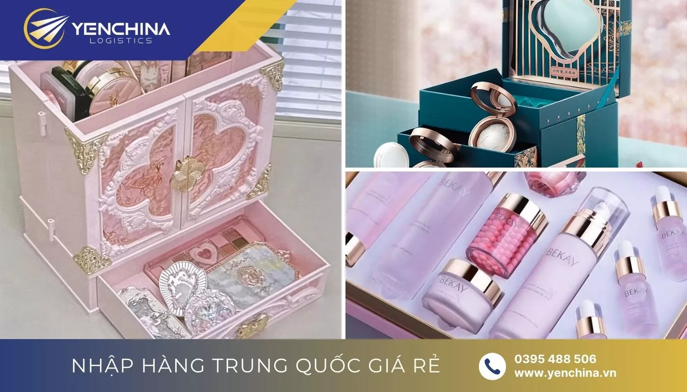 Nhập mỹ phẩm bán vào dịp Lễ tình nhân