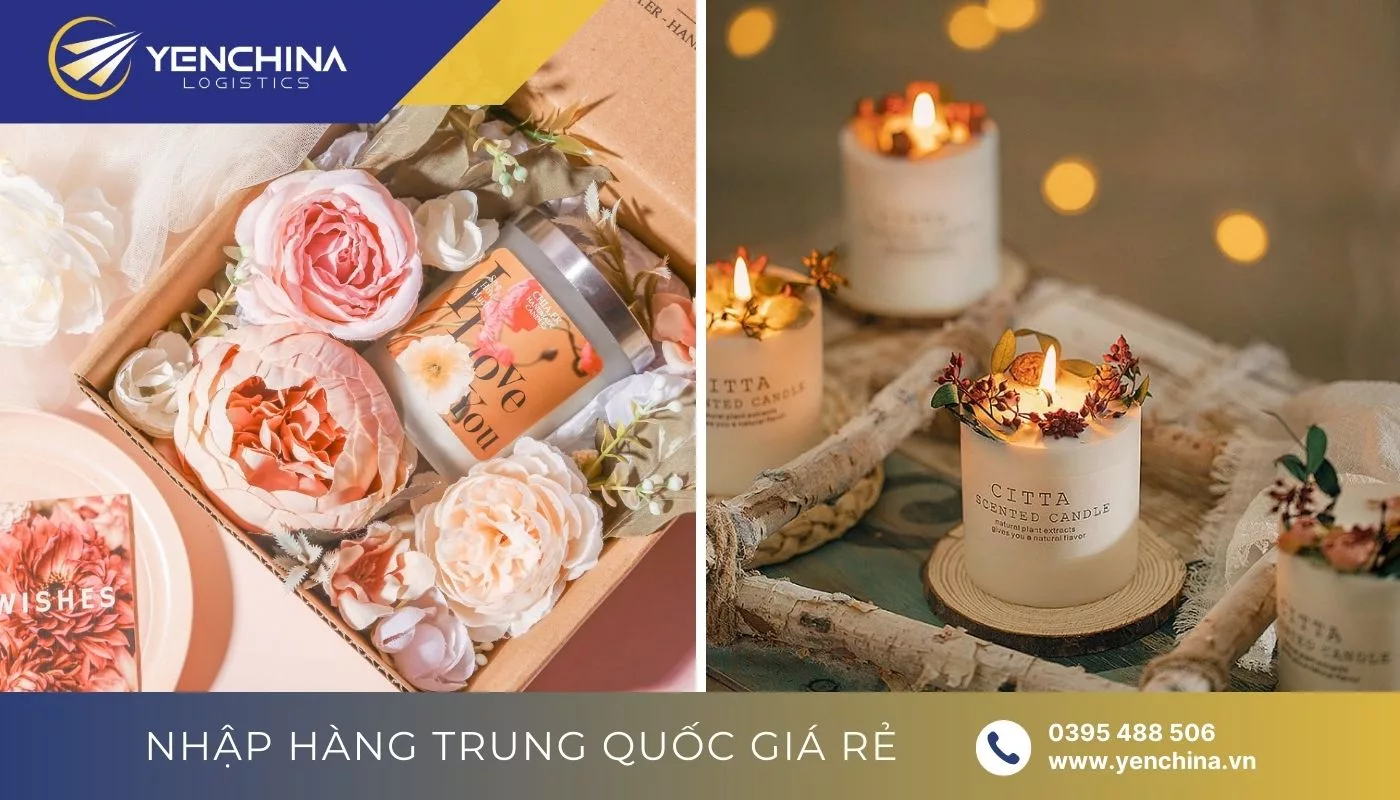 Bán nến thơm vào dịp Lễ tình nhân