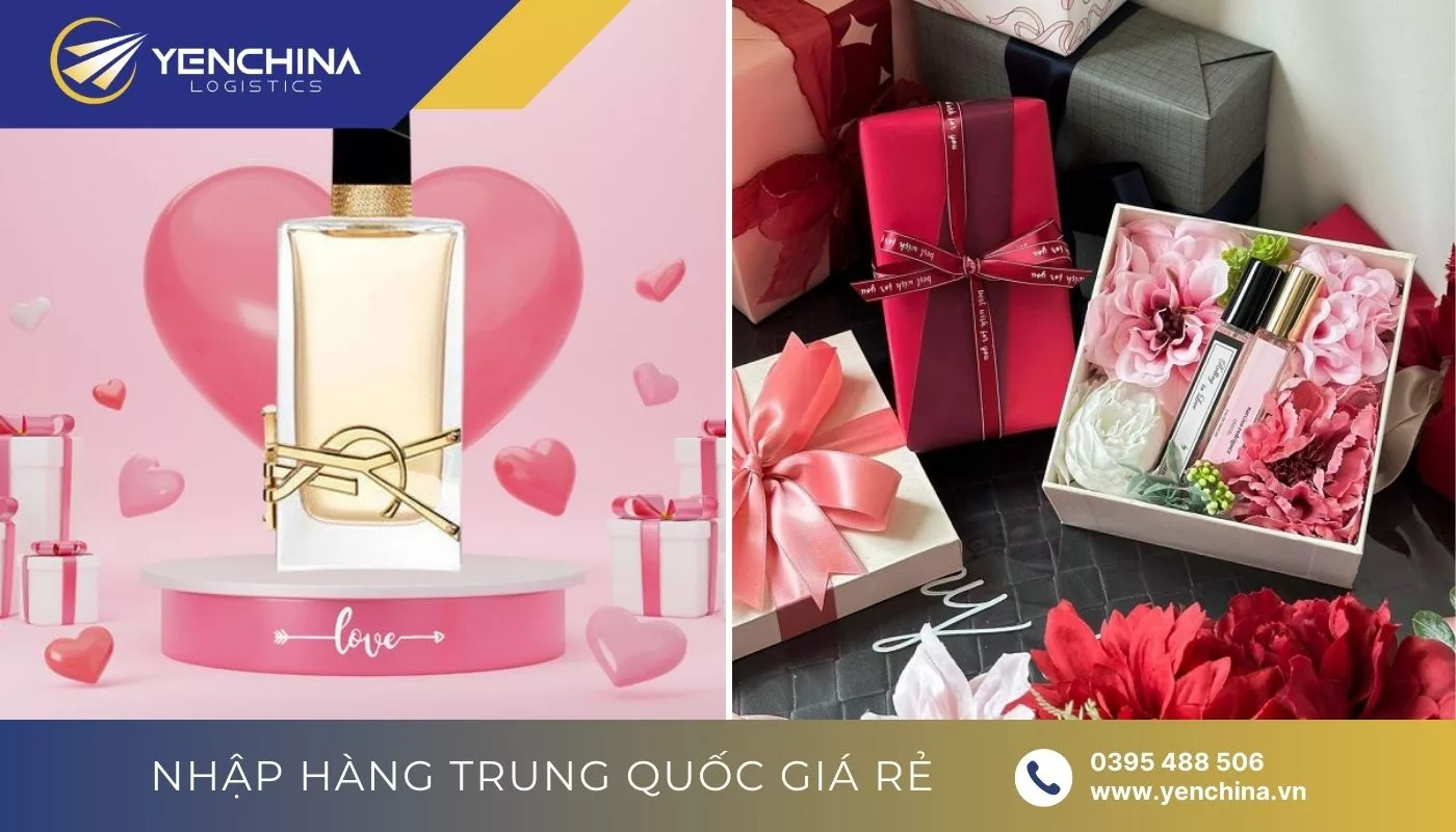 Nhập nước hoa bán vào dịp Lễ tình nhân