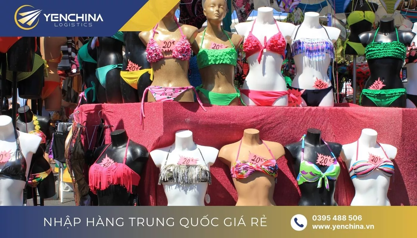 Nhập nguồn hàng đồ bơi Quảng Châu nhanh chóng, dễ dàng tại các chợ đầu mối trong nước