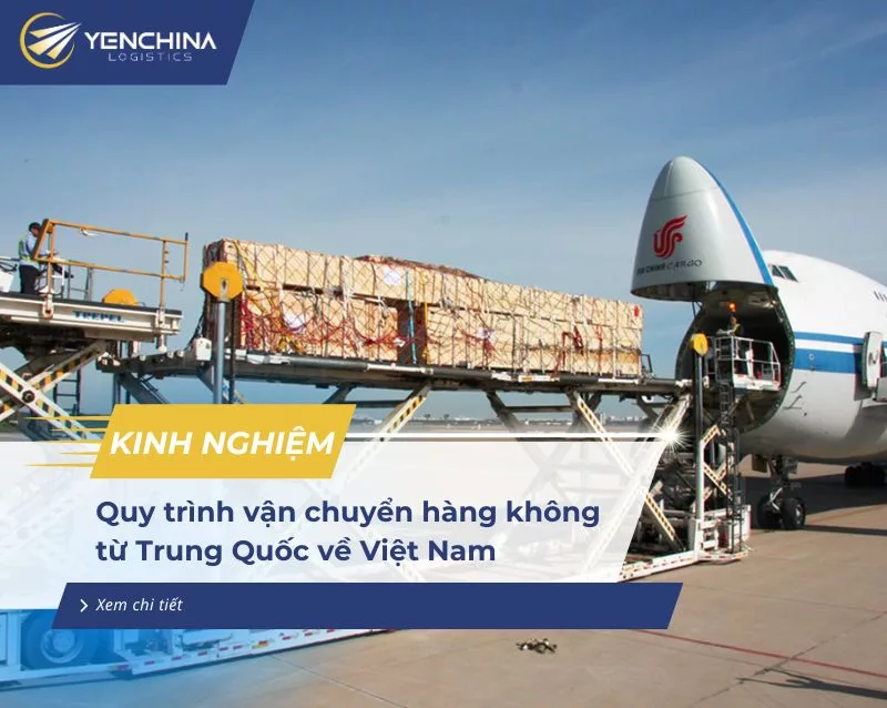 Vận chuyển hàng không từ Trung Quốc về Việt Nam