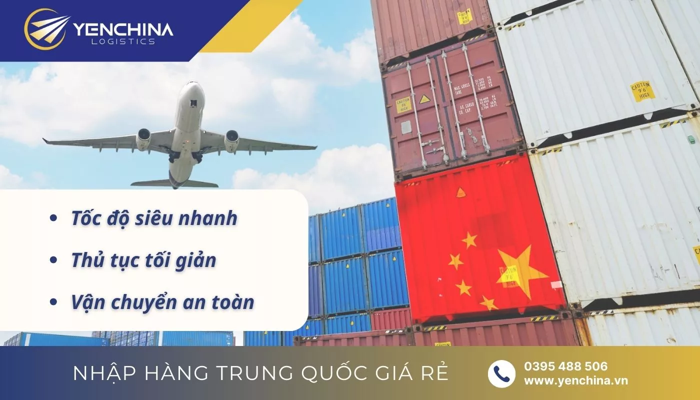 Lý do nên vận chuyển Trung Việt đường hàng không
