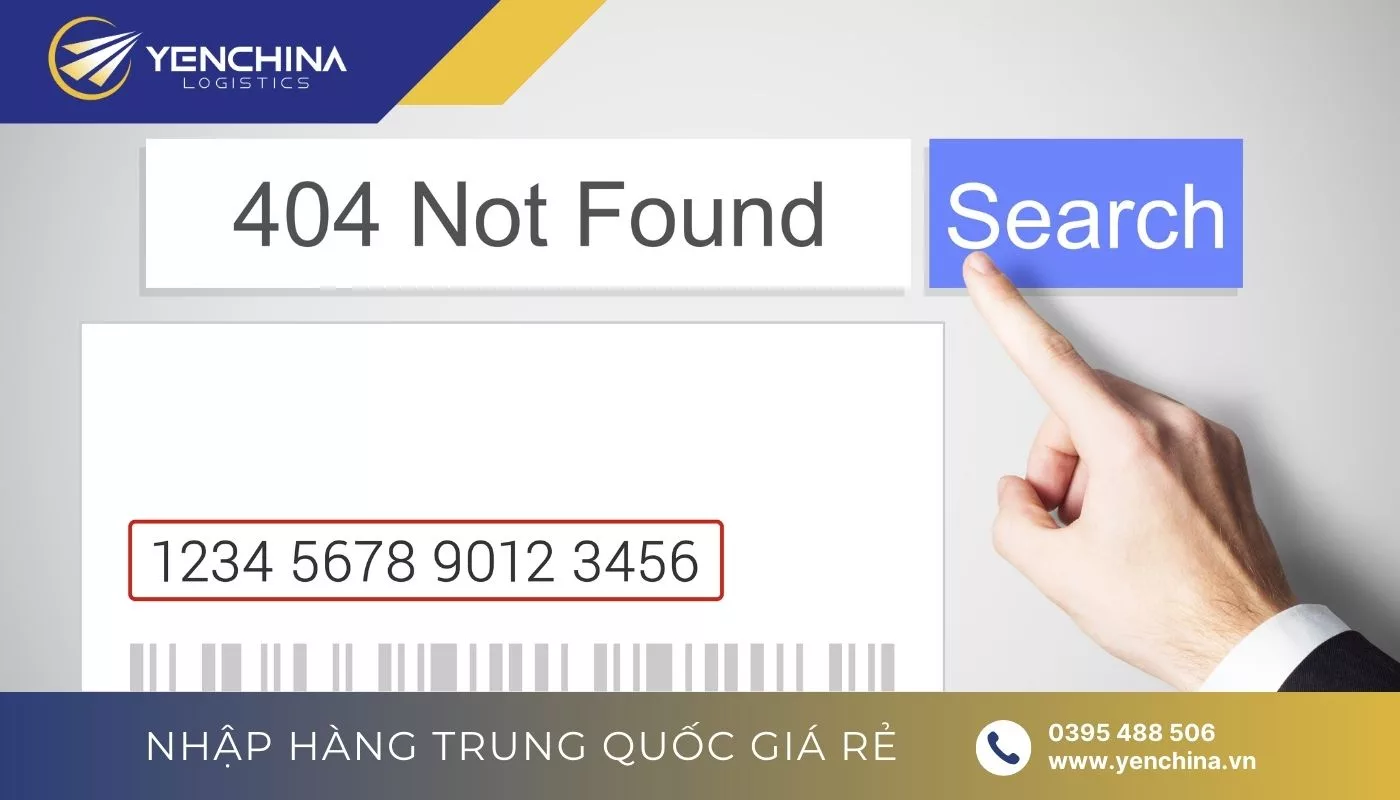 Lý do không tra được mã vận đơn Taobao