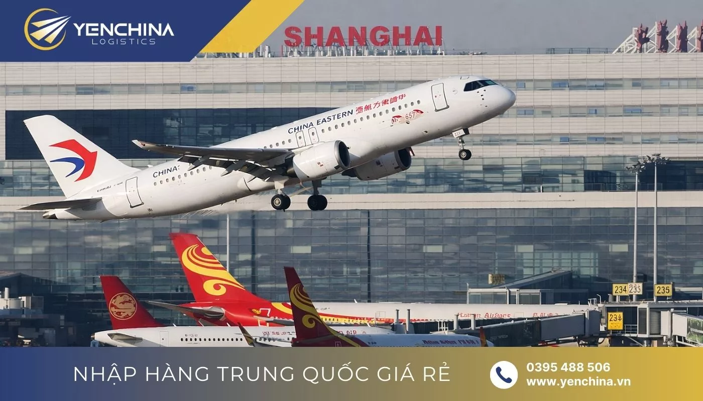 Hình thức vận chuyển bằng đường hàng không từ Thượng Hải