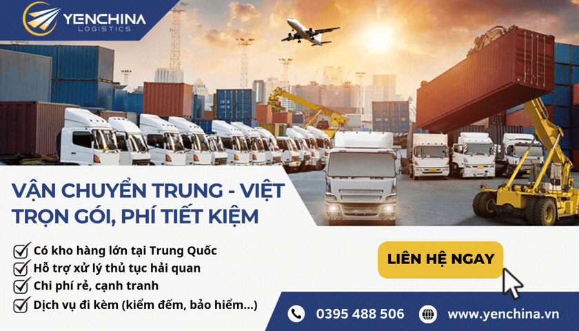 Yến China hỗ trợ vận chuyển Trung - Việt