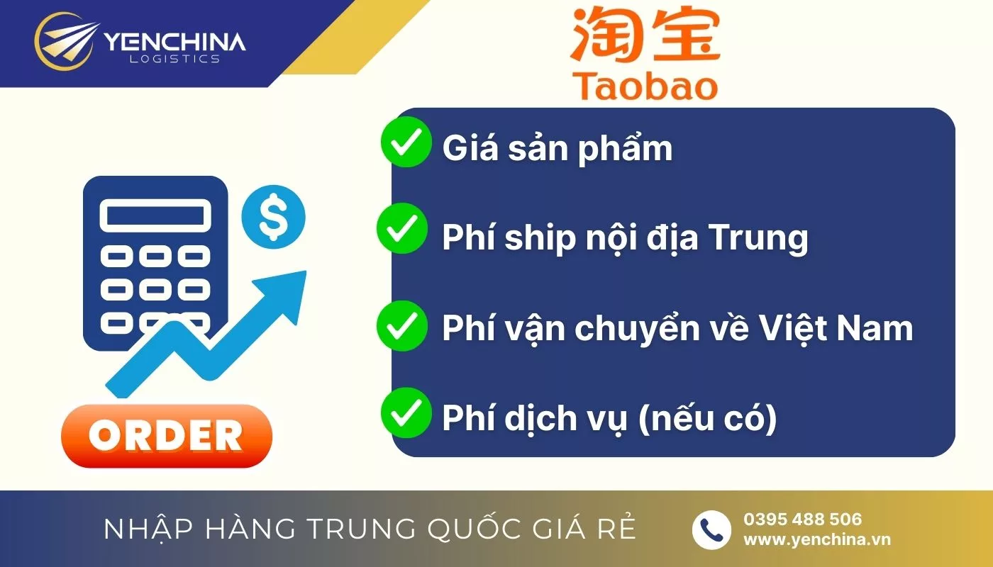 Chi phí mua hàng hoá Tao bao gồm những gì