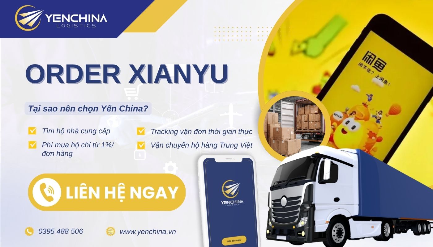 Mua hàng 2hand Xianyu về Việt Nam nhanh chóng thông qua Yến China