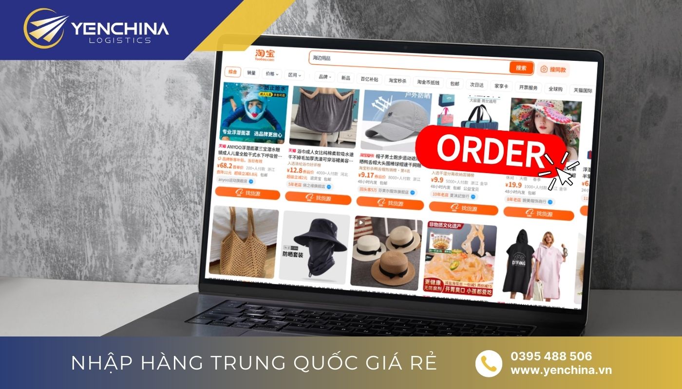 Mua sỉ phụ kiện đi biển trên sàn TMĐT Trung Quốc Mua sỉ phụ kiện đi biển trên sàn TMĐT Trung Quốc