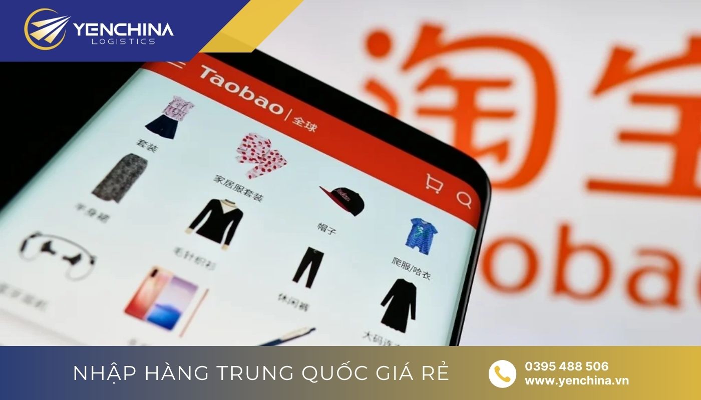 Nhập hàng sỉ Trung Quốc qua sàn Taobao