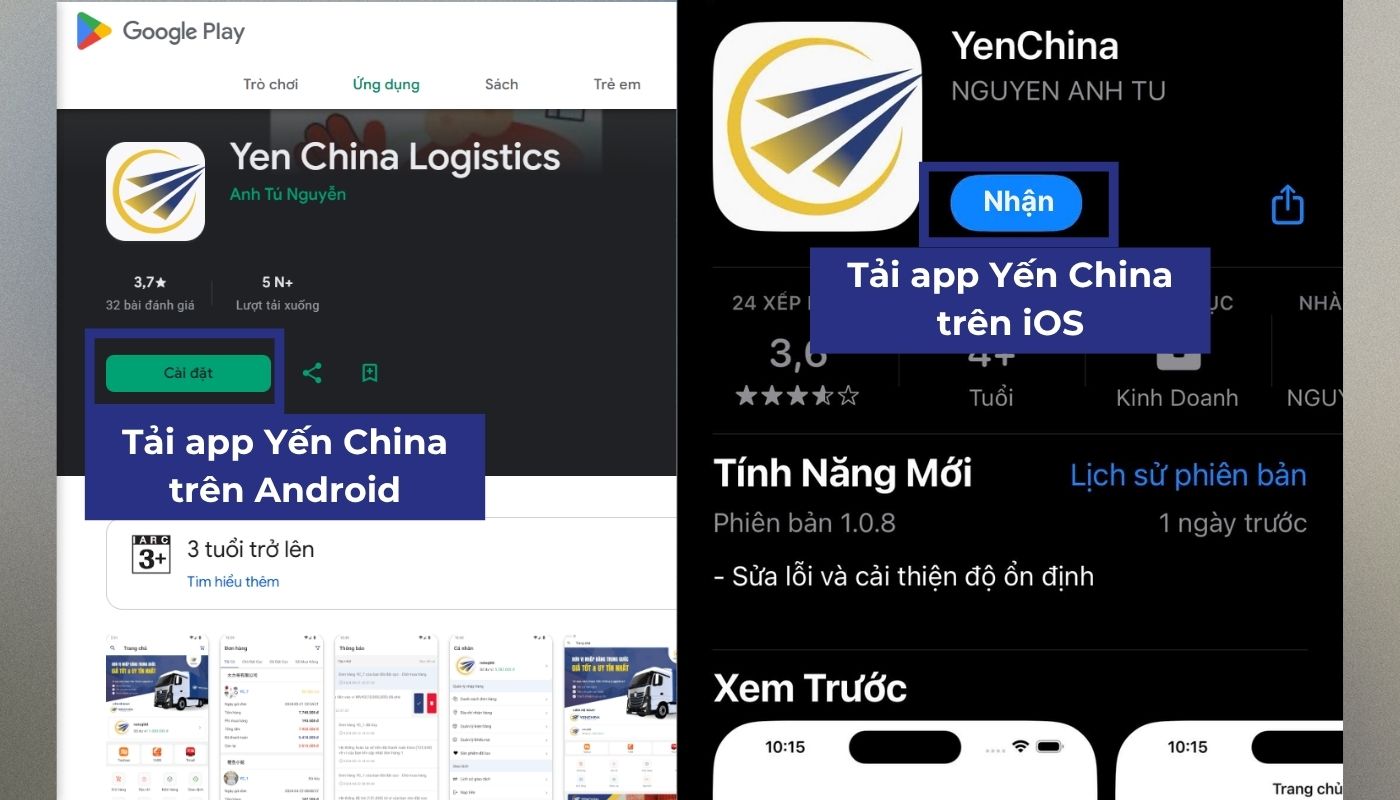 Cách tải app 1688 tiếng Việt của Yến China