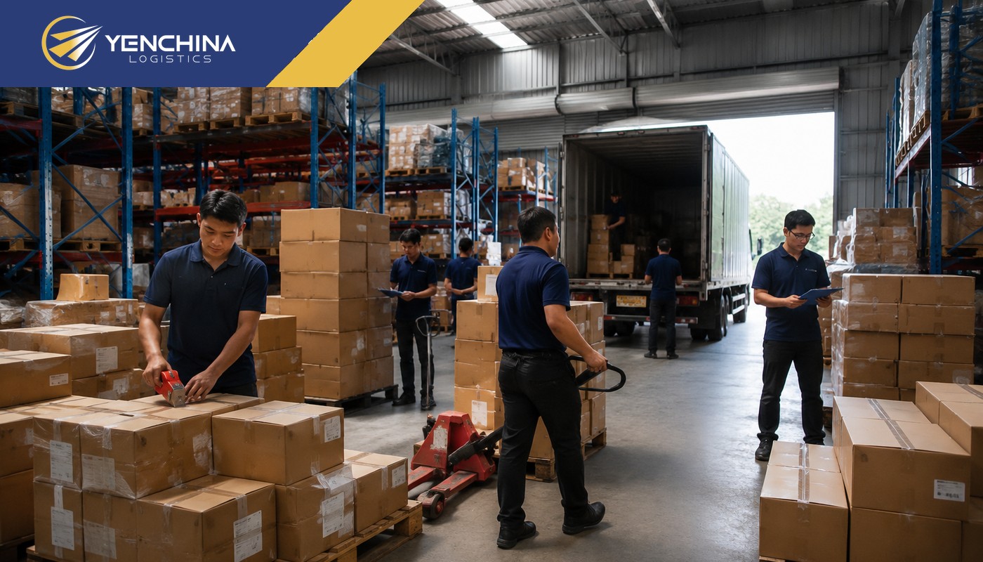 Kho nhập hàng Trung Quốc TP.HCM tại Tân Phú