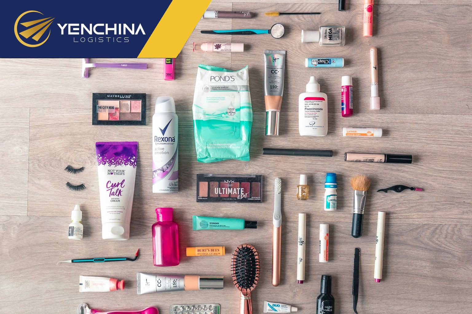 Mỹ phẩm, thực phẩm đóng gói, đồ chơi trẻ em 