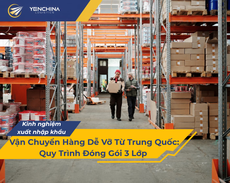Vận chuyển hàng dễ vỡ từ Trung Quốc