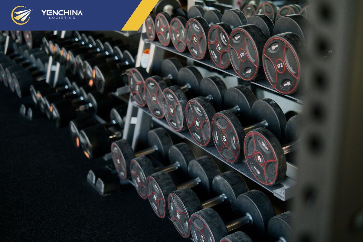 Nguồn hàng đồ tập gym Trung Quốc gồm hai nhóm chính là quần áo tập và dụng cụ