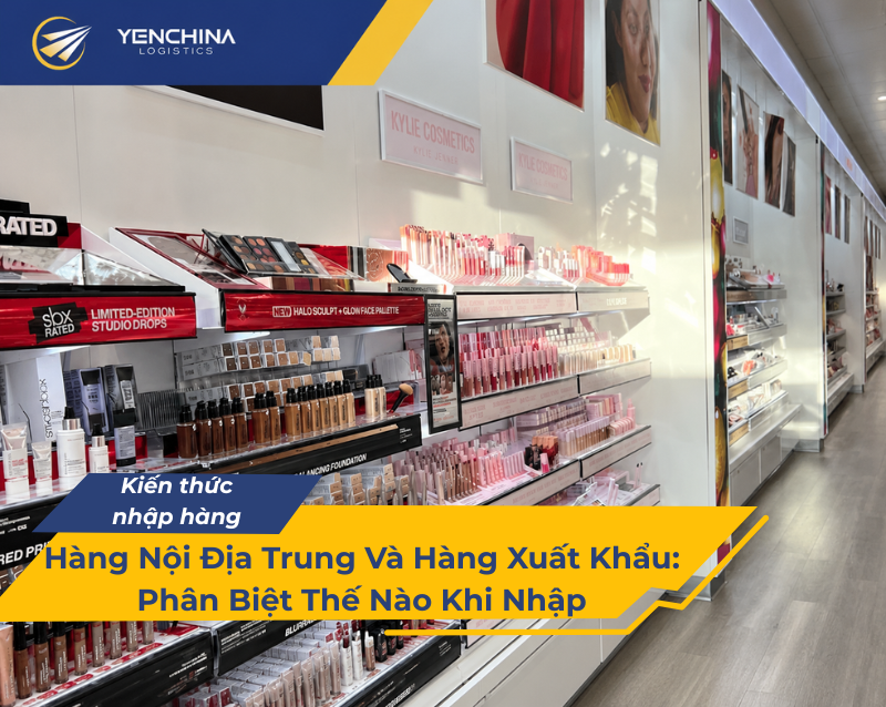 Nhãn mác và tiêu chuẩn in trên bao bì giúp phân biệt nguồn hàng