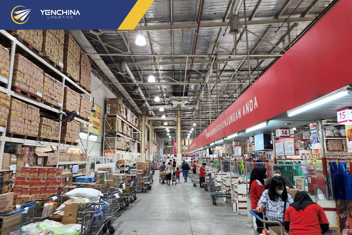 Khu bán sỉ rộng lớn, một kênh lấy hàng Trung Quốc quen thuộc của chủ shop