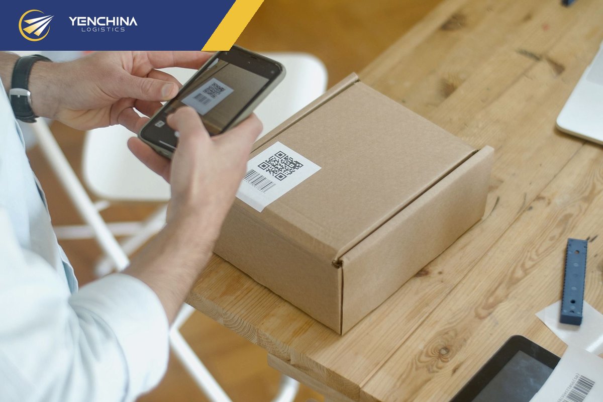 Quét mã kiện hàng để theo dõi đơn Taobao khi tự order